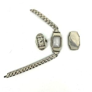 Vintage‎ 1930s 14k G.F. HAMILTON USA Ladies Wadsworth Art Deco Watch 0619300 989